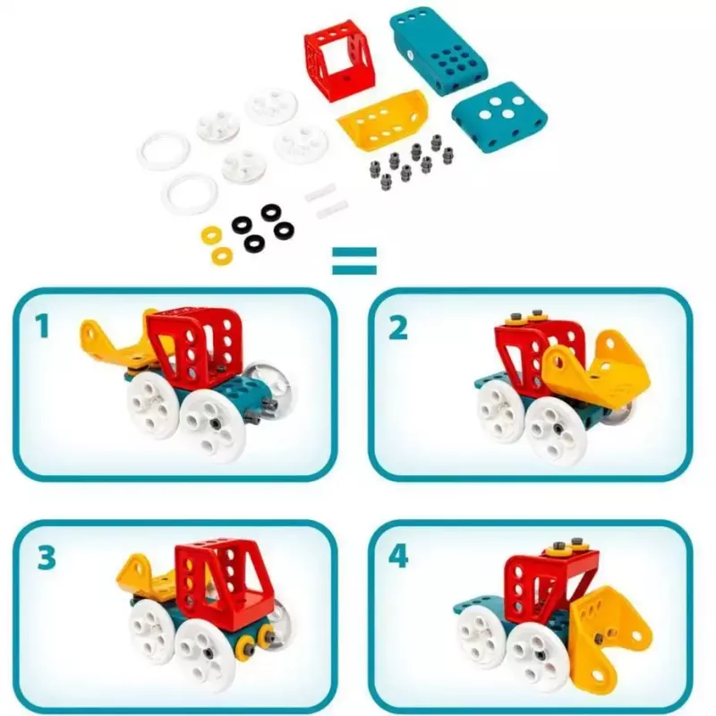 Ravensburger BRIO Builder auto s diaľkovým ovládaním — stavebnica, vozidlo na diaľkové ovládanie