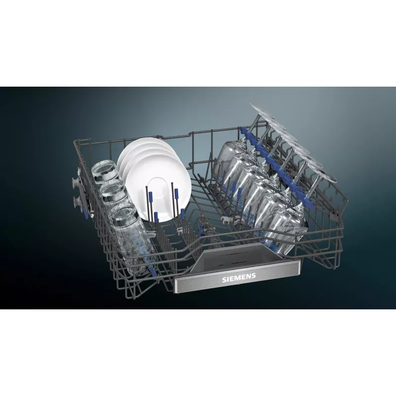 Plne integrovaná umývačka riadu Siemens iQ700 SN87TX02CE — 14 súprav riadu, energetická trieda A, 42 dB, 60 cm