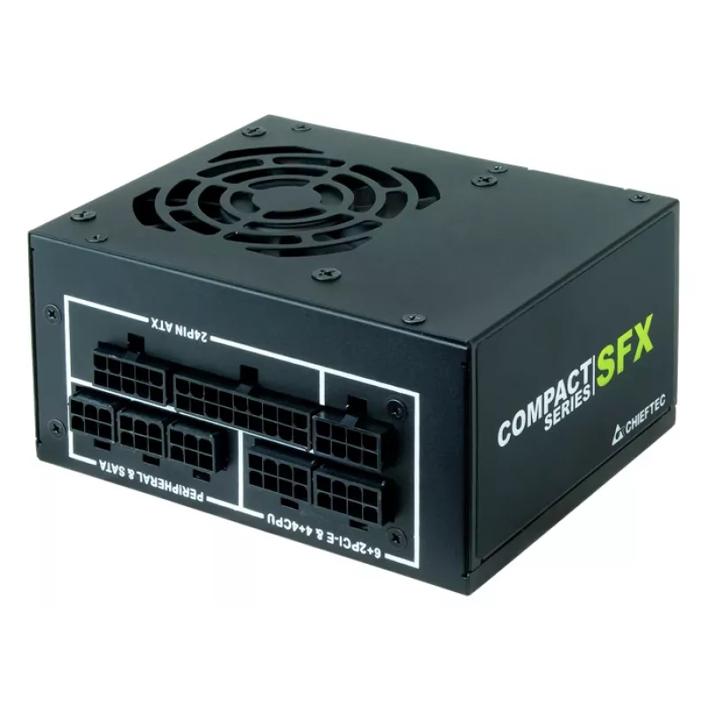 Chieftec CSN-450C napájací zdroj 450 W 20+4 Pin ATX SFX čierny