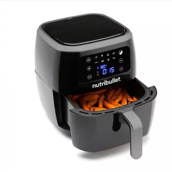 Teplovzdušná fritéza NUTRIBULLET XXL Digital teplovzdušná fritéza 7 L 1800 W čierna, 8 programov, dotykové ovládanie