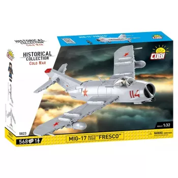Cobi stavebnica MiG-17 kód NATO Fresco model 5823 – stavebnica od Cobi