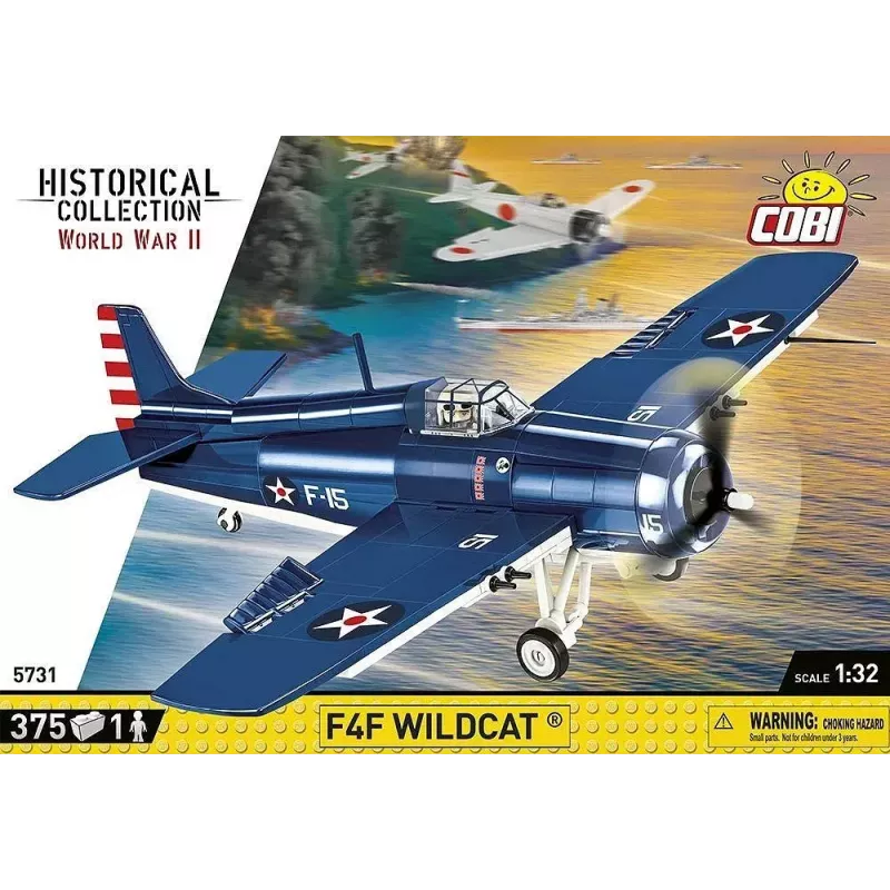 Stavebnica COBI F4F Wildcat Northrop Grumman 375 dielov