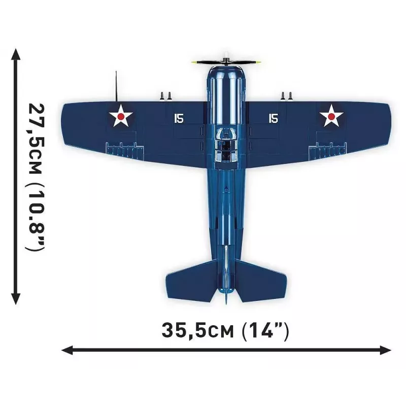 Stavebnica COBI F4F Wildcat Northrop Grumman 375 dielov