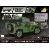 Cobi COBI-2806 Willys MB Medical stavebnica, 1131 ks, séria Historical Collection, plast, 10+