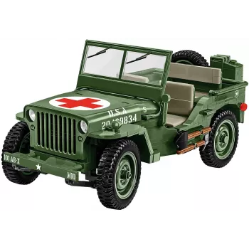 Stavebnica COBI Willys MB Medical 1131 dielov od 10 rokov