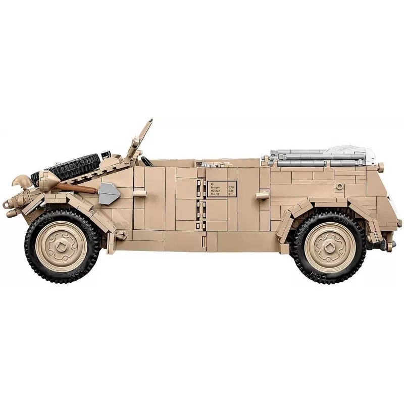 Cobi COBI-2803 Kübelwagen Typ 82 stavebnica, 1326 ks, séria Historical Collection, plast, 10+
