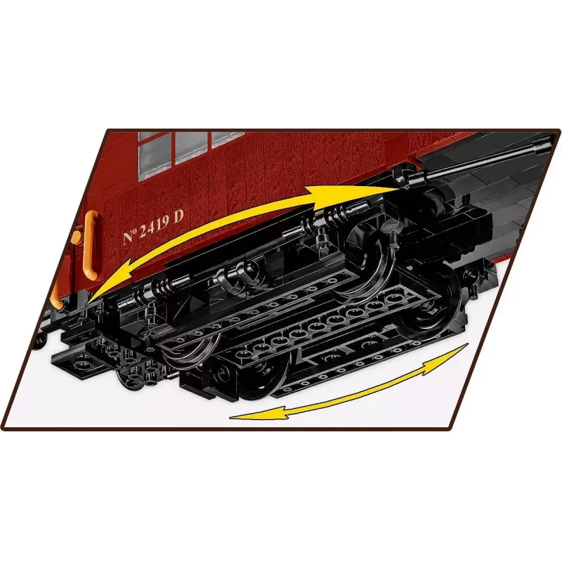 Cobi COBI-6289 Vagón z Compiègne (22. júna 1940) stavebnica, 2001 dielikov, Historical Collection, plast, od 10 rokov