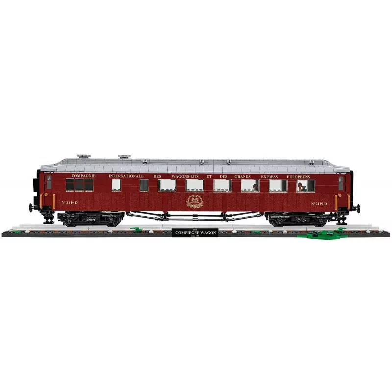 Cobi COBI-6289 Vagón z Compiègne (22. júna 1940) stavebnica, 2001 dielikov, Historical Collection, plast, od 10 rokov