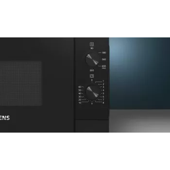 Siemens iQ300 FF020LMB2 mikrovlnná rúra čierna samostatná mikrovlnná rúra na pracovnú dosku 20 l 800 W