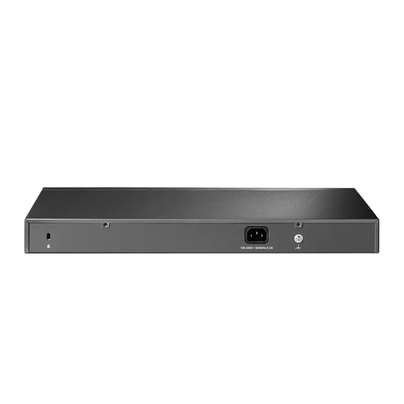 TP-Link 24-portový 10/100Mbps rackový sieťový switch, Unmanaged, Fast Ethernet (10/100), plný duplex, montáž do racku, 1U