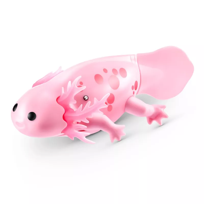 Plüšová hračka Zuru Pets Alive plávajúci axolotl plüšová hračka, veľkosť hračky pre mačky, model 9556UQ1