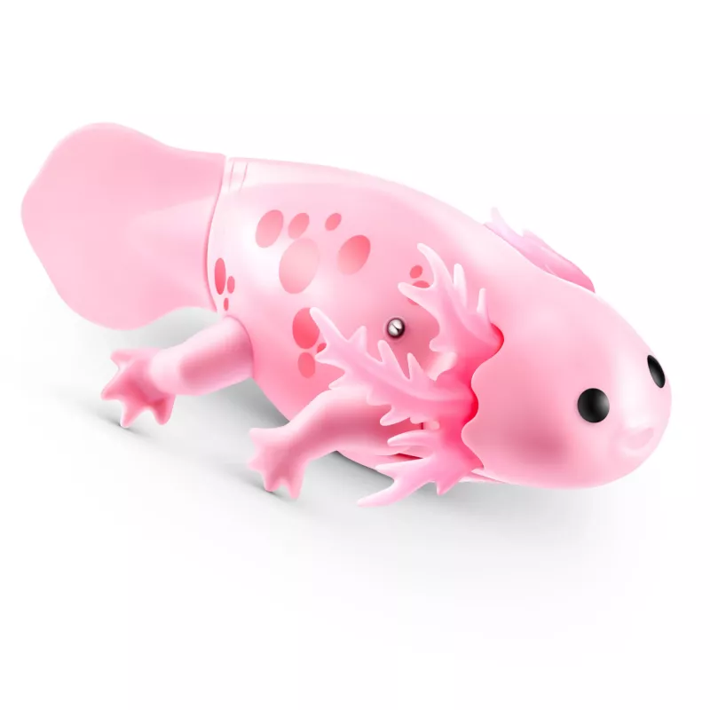 Plüšová hračka Zuru Pets Alive plávajúci axolotl plüšová hračka, veľkosť hračky pre mačky, model 9556UQ1