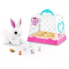 Plüšová hračka Zuru Mama Bunny & Baby Surprise, interaktívny plüšový pár, sortiment