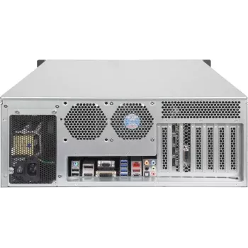 Racková skriňa SILVERSTONE SST-RM41-H08 8-Bay 1U serverová skriňa – kompaktná racková skriňa