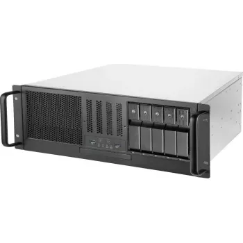 Racková skriňa SILVERSTONE SST-RM41-H08 8-Bay 1U serverová skriňa – kompaktná racková skriňa