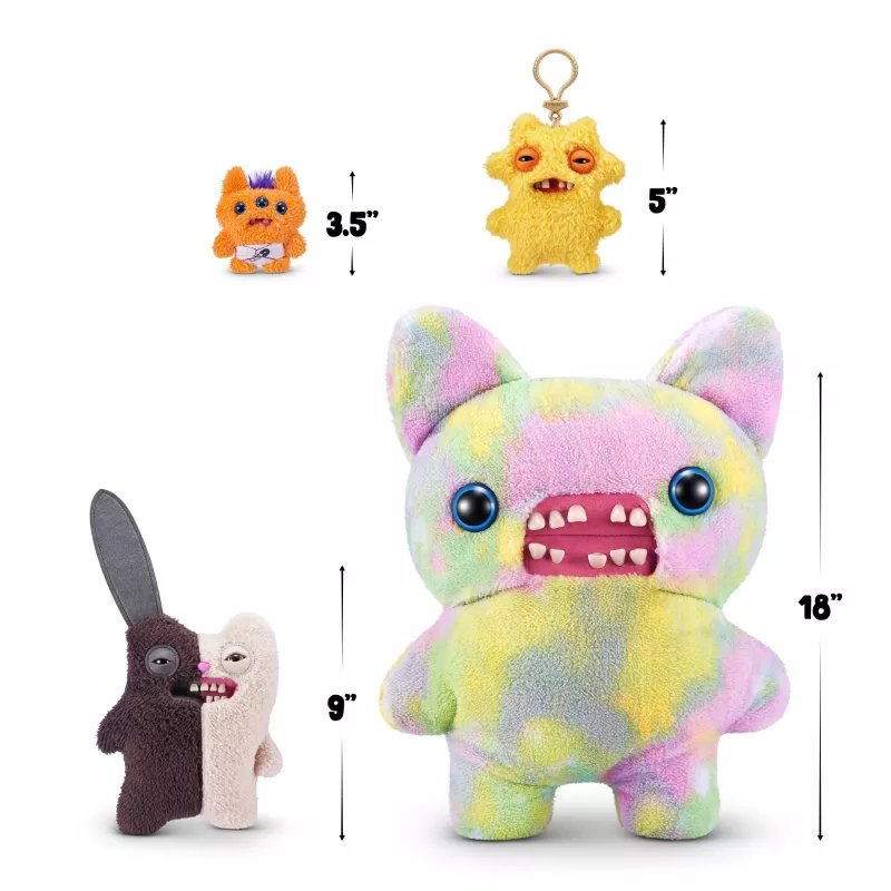 Plüšová hračka Zuru Fuggler Misfit Monsters 9 palcov — sortimentná plüšová figúrka, jednotlivý kus