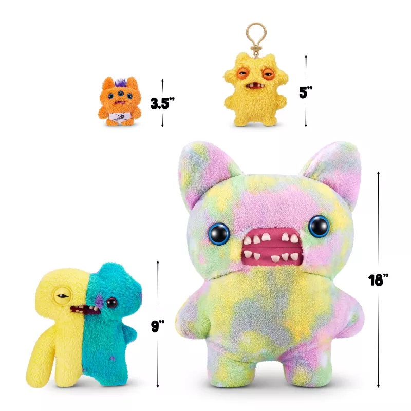 Plüšová hračka Zuru Fuggler Misfit Monsters 9 palcov — sortimentná plüšová figúrka, jednotlivý kus