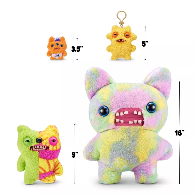 Plüšová hračka Zuru Fuggler Misfit Monsters 9 palcov — sortimentná plüšová figúrka, jednotlivý kus
