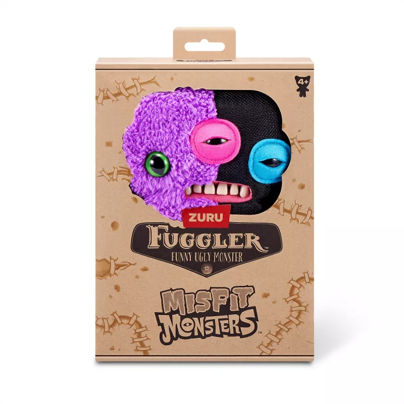 Plüšová hračka Zuru Fuggler Misfit Monsters 9 palcov — sortimentná plüšová figúrka, jednotlivý kus