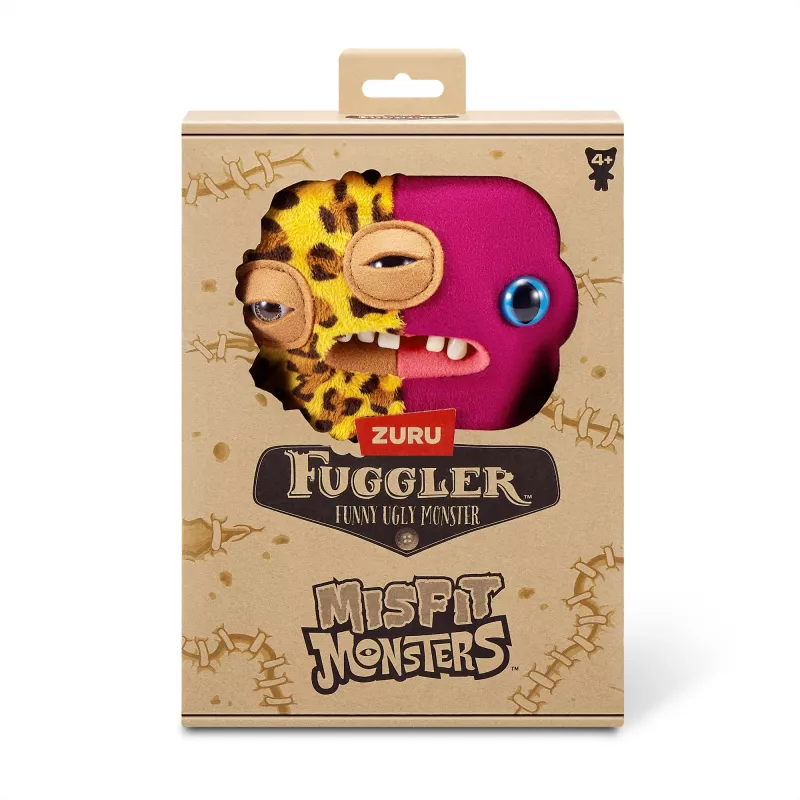 Plüšová hračka Zuru Fuggler Misfit Monsters 9 palcov — sortimentná plüšová figúrka, jednotlivý kus