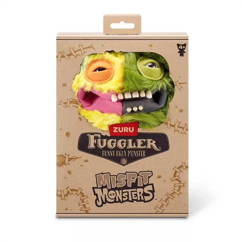 Plüšová hračka Zuru Fuggler Misfit Monsters 9 palcov — sortimentná plüšová figúrka, jednotlivý kus