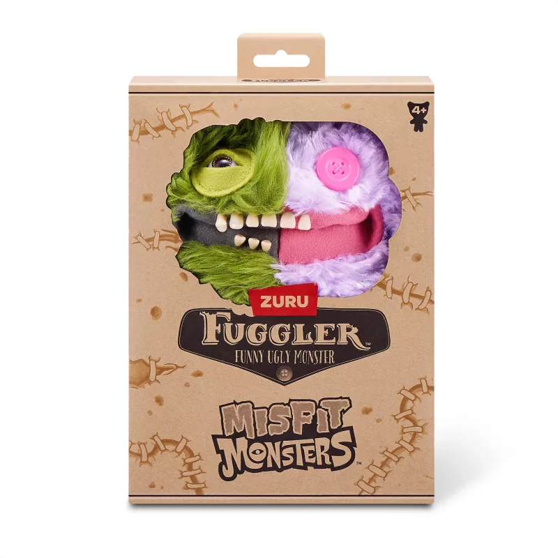 Plüšová hračka Zuru Fuggler Misfit Monsters 9 palcov — sortimentná plüšová figúrka, jednotlivý kus