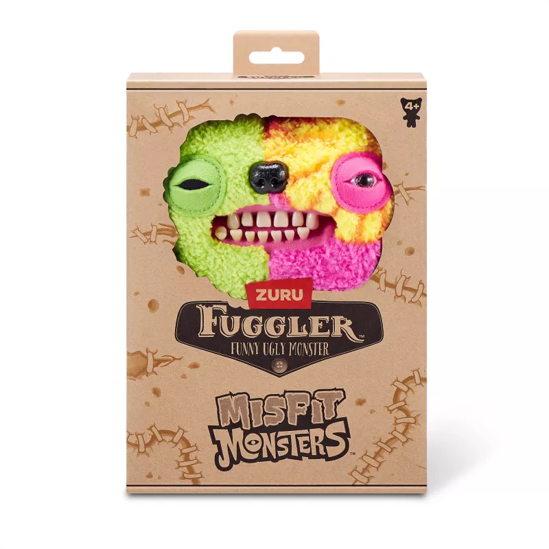 Plüšová hračka Zuru Fuggler Misfit Monsters 9 palcov — sortimentná plüšová figúrka, jednotlivý kus