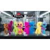 Plüšová hračka Zuru Fuggler Misfit Monsters 9 palcov — sortimentná plüšová figúrka, jednotlivý kus
