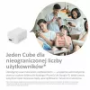 Patriot iLuxe Cube C USB kľúč 256 GB, USB-C 3.2 Gen 1, biely
