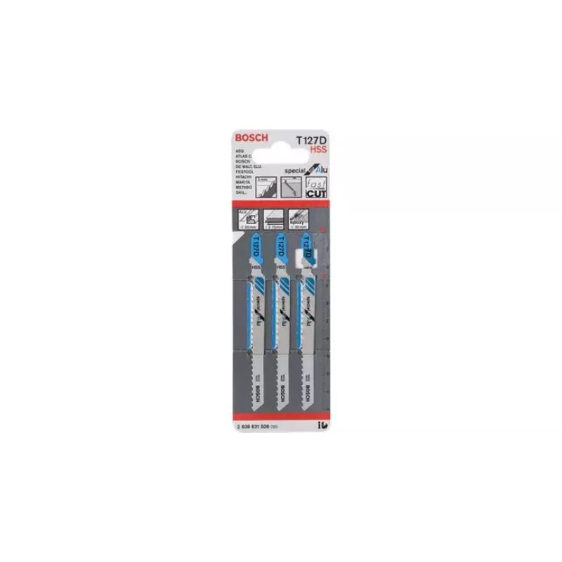 Bosch T 127 D Special for Alu pilové listy do priamočiarej píly