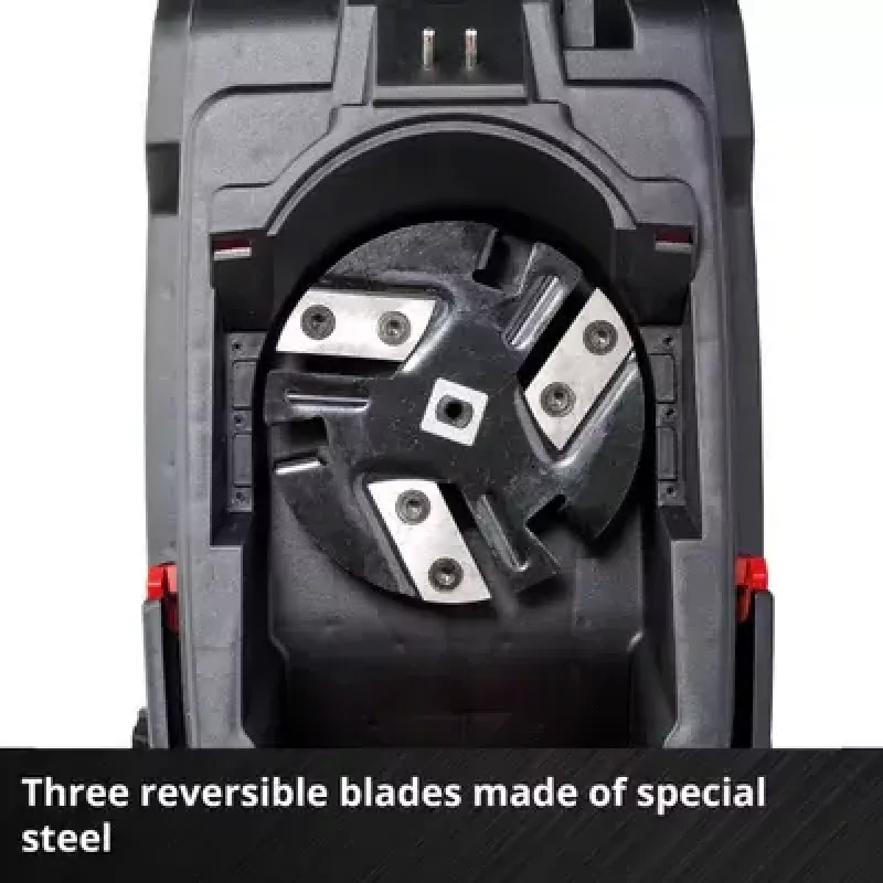 Einhell REDAXXO 36/25 akumulátorový nožový záhradný drvič, 36 V (2x18 V), max. priemer vetvy 25 mm, solo bez akumulátora a nabíjačky, červený/čierny