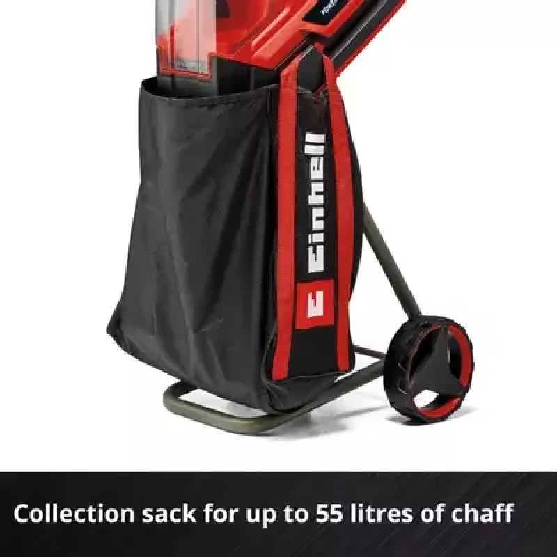 Einhell REDAXXO 36/25 akumulátorový nožový záhradný drvič, 36 V (2x18 V), max. priemer vetvy 25 mm, solo bez akumulátora a nabíjačky, červený/čierny