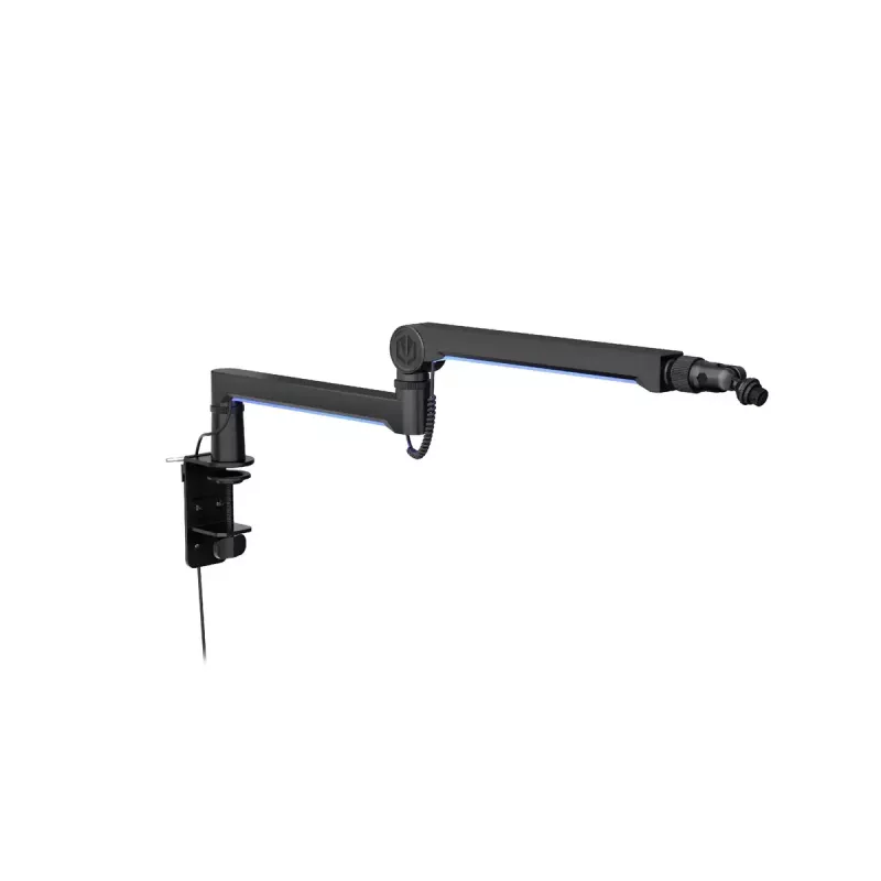 ENDORFY Broadcast Low Profile RGB Boom Arm EY0A010 rameno na mikrofón, upevnenie na stôl, do 2 kg, čierne