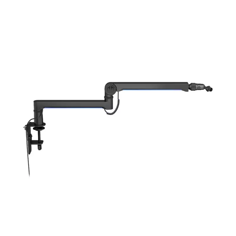 ENDORFY Broadcast Low Profile RGB Boom Arm EY0A010 rameno na mikrofón, upevnenie na stôl, do 2 kg, čierne