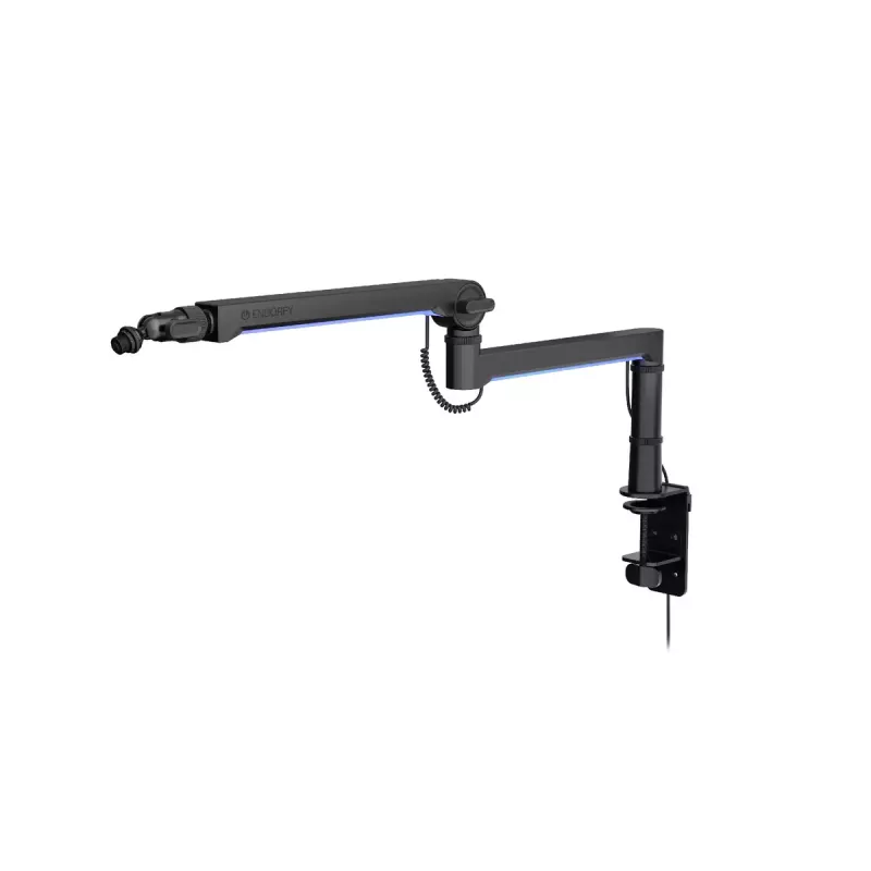 ENDORFY Broadcast Low Profile RGB Boom Arm EY0A010 rameno na mikrofón, upevnenie na stôl, do 2 kg, čierne