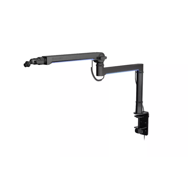 ENDORFY Broadcast Low Profile RGB Boom Arm EY0A010 rameno na mikrofón, upevnenie na stôl, do 2 kg, čierne