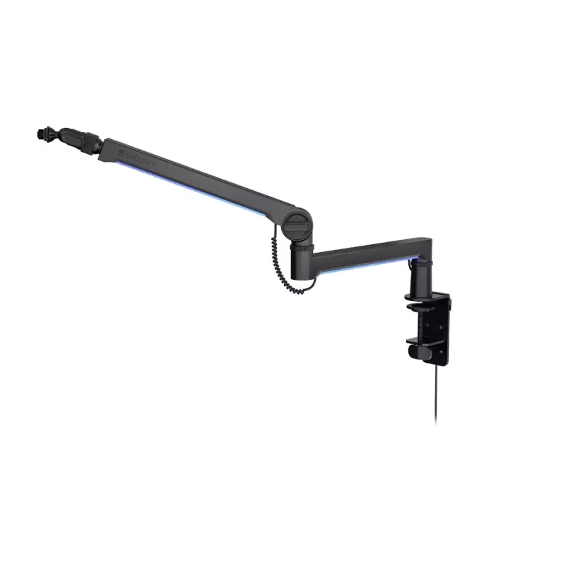 ENDORFY Broadcast Low Profile RGB Boom Arm EY0A010 rameno na mikrofón, upevnenie na stôl, do 2 kg, čierne