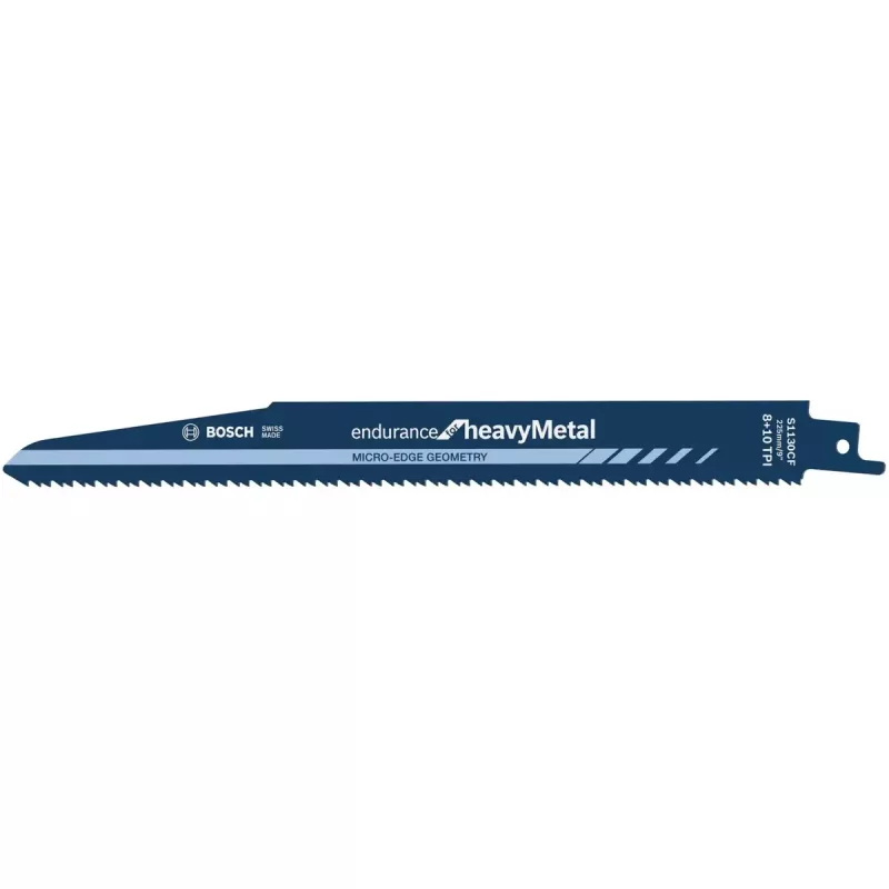 Čepele do šabľovej píly Bosch S 1130 CF Endurance na kov 225 mm, 25 kusov