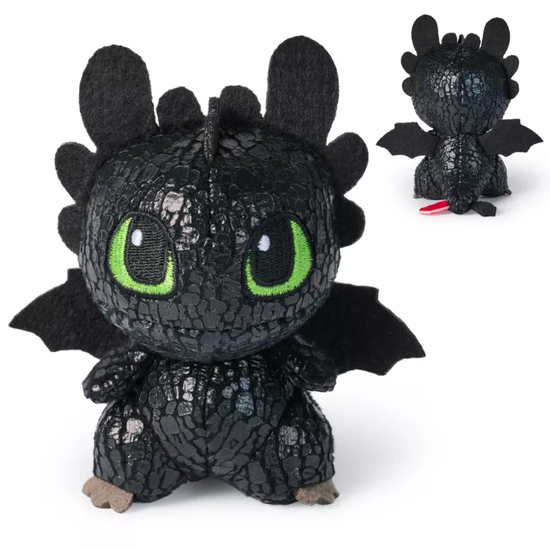 Plyšová zberateľská figúrka draka Spin Master How to Train Your Dragon – totemový dizajn, mäkká figúrka, sortimentné varianty