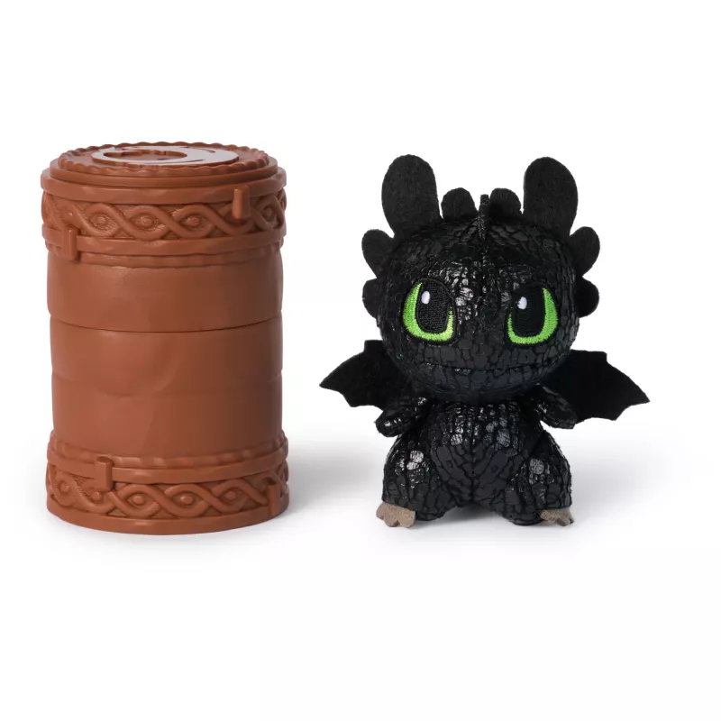 Plyšová zberateľská figúrka draka Spin Master How to Train Your Dragon – totemový dizajn, mäkká figúrka, sortimentné varianty