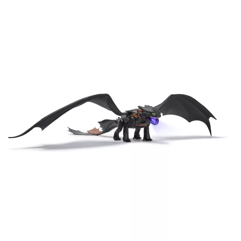 Akčná figúrka Spinmaster Ultimate Plasma Blast Toothless 25 palcov krídla svetlo & zvuk, od 4 rokov