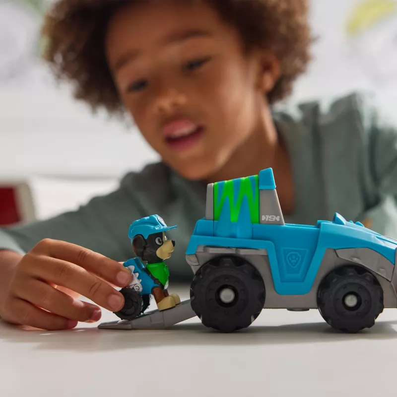 Vozidlo Spin Master PAW Patrol Rex’s Dinosaur Rescue Vehicle — plast, pre deti od 3 rokov