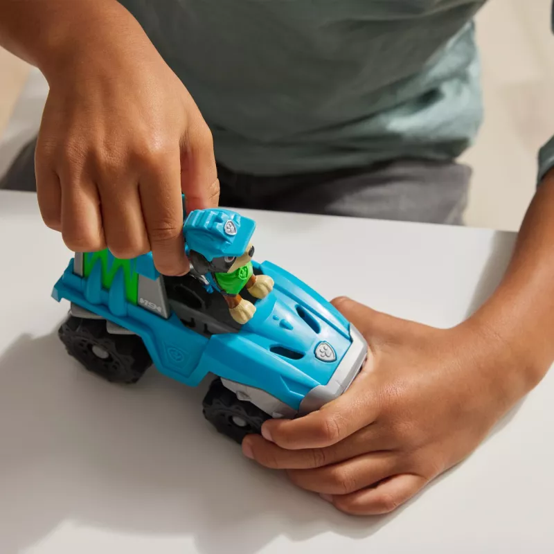 Vozidlo Spin Master PAW Patrol Rex’s Dinosaur Rescue Vehicle — plast, pre deti od 3 rokov