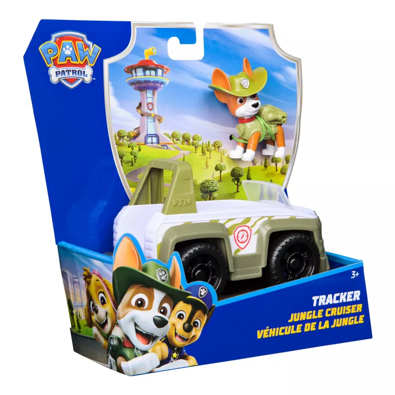 Vozidlo PAW Patrol Tracker’s Jungle Rescue Vehicle zelené plast