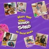 Spin Master Kinetic Sand Mold n' Flow Set hrací piesok, 680 g, červená/tyrkysová, od 3 rokov