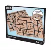 BRIO 34030 Labyrinth náhradné dosky (2 ks), hra na zručnosť, hnedé/čierne, od 6 rokov