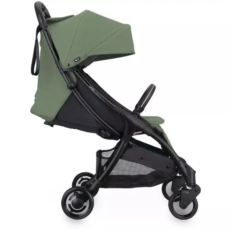 Detský kočík GLOBBER Stroll Lite — olivovo zelený