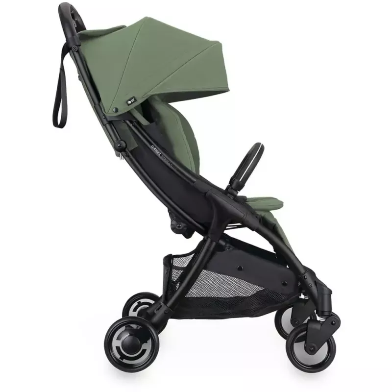 Detský kočík GLOBBER Stroll Lite — olivovo zelený