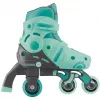 Korčule GLOBBER Learning Skates 2 v 1 veľkosť 26–29 mätová — nastaviteľné učebné korčule pre deti
