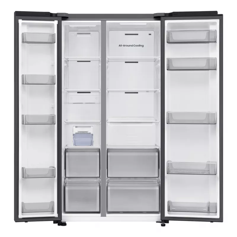 Samsung Series 6 RS70F65QEF side-by-side chladnička voľne stojaca 659 L čierna